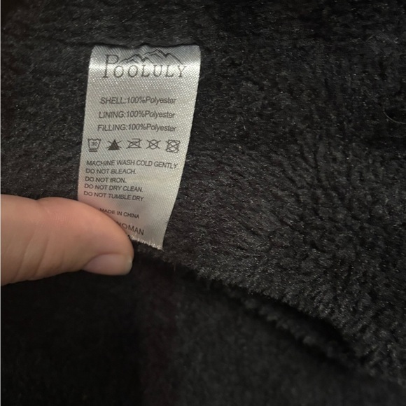 Pooluly Women’s Camo Snow/ski Jacket Pink Blue Floral Insulated Hooded Size sm - Picture 7 of 15